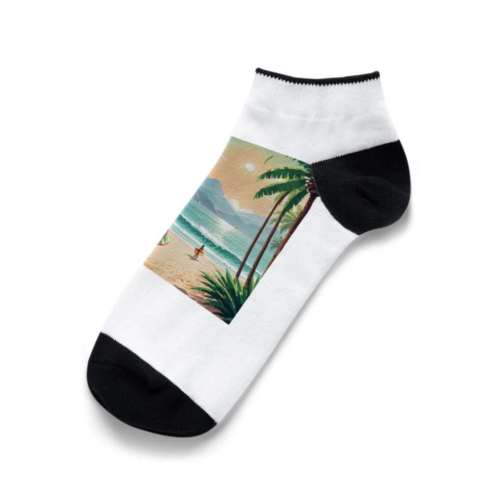 Paradise ExploreのPalm Breeze Bliss Ankle Socks