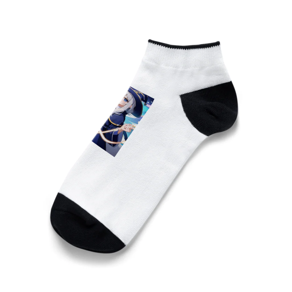 白銀屋のキュートな女の子 Ankle Socks