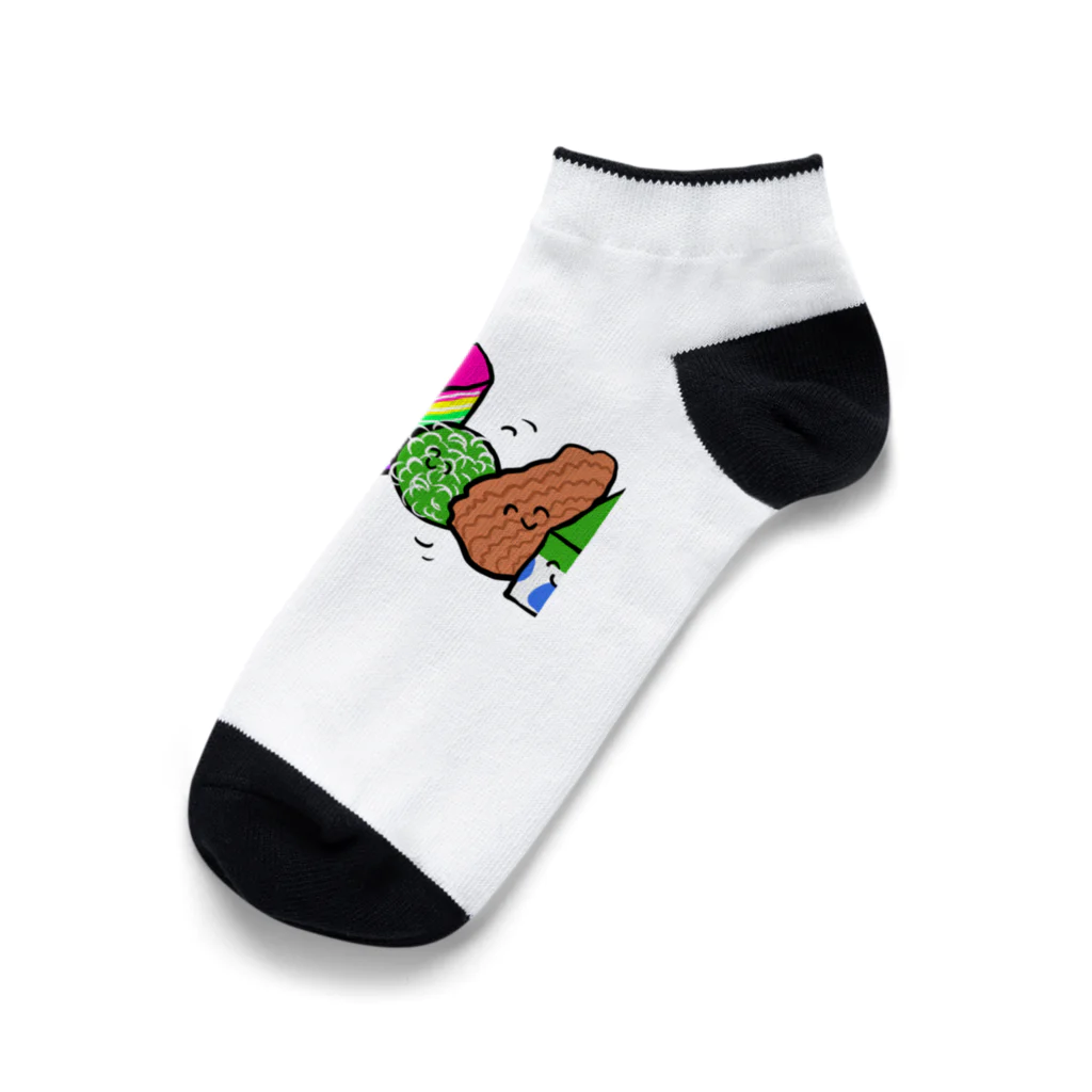 ワタシの旅のおみやげSHOPのMalaysiaのおみやげ　クエ Ankle Socks