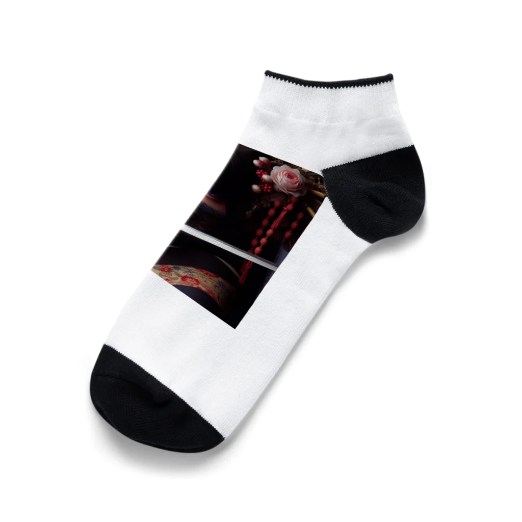 Mr_GeishaのＫｕｎｏｉｃｈｉ Ankle Socks