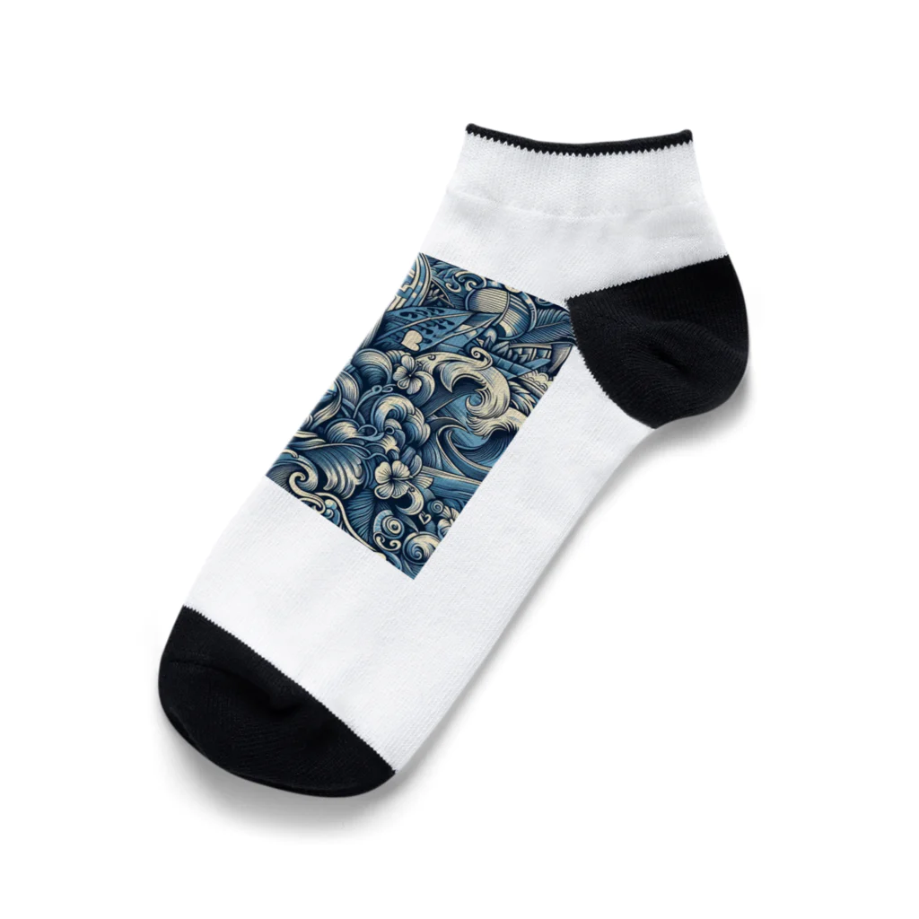 wワンダーワールドwのサーフFIRST Ankle Socks