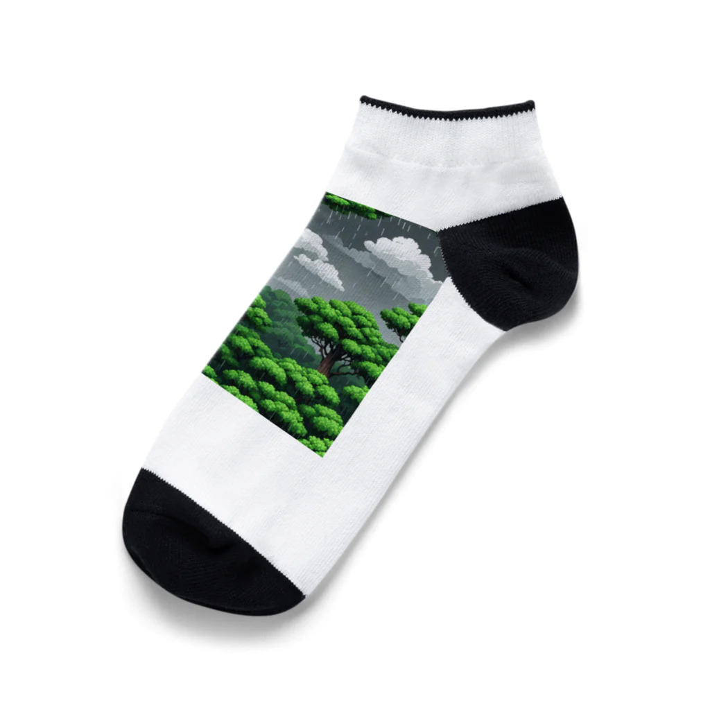 yukki1975の6月_梅雨 Ankle Socks