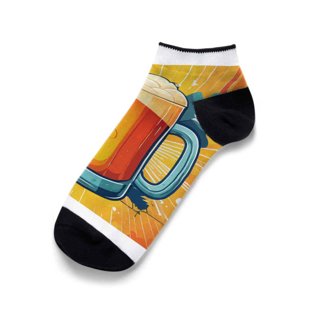 山田綾の夏到来ビールグッズ！Beerで皆で盛り上がろう！ Ankle Socks