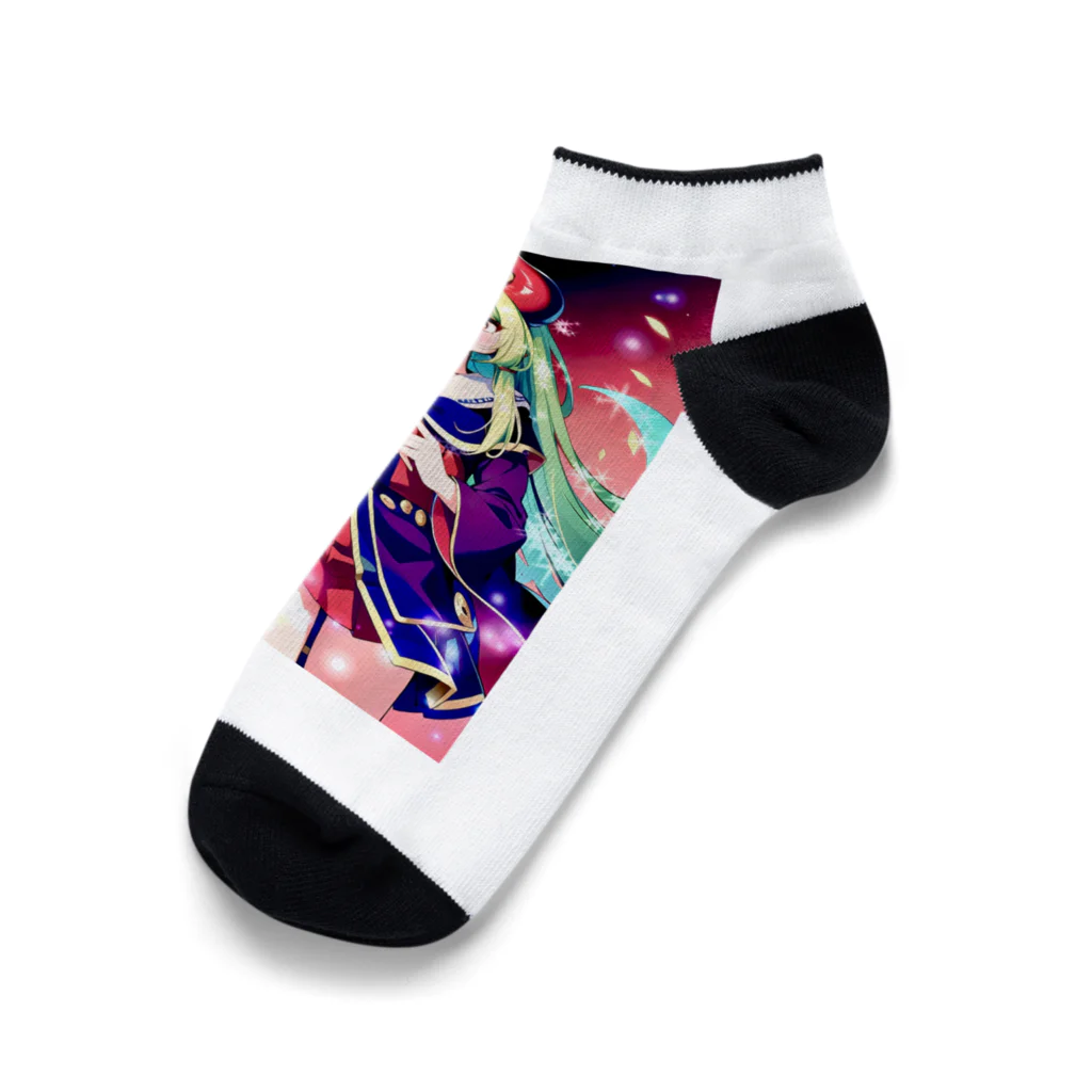 桜音の鬼娘 Ankle Socks