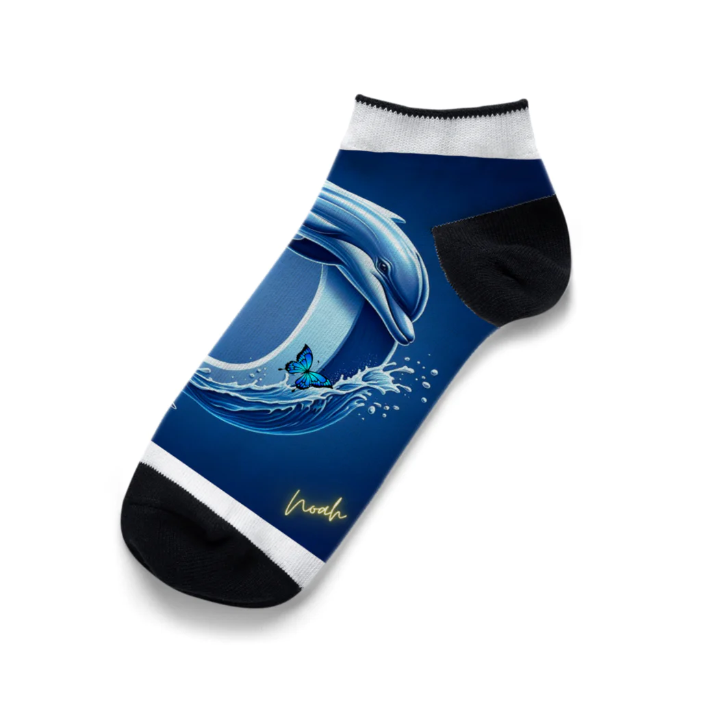 NaturalCanvasのDolphin Ankle Socks