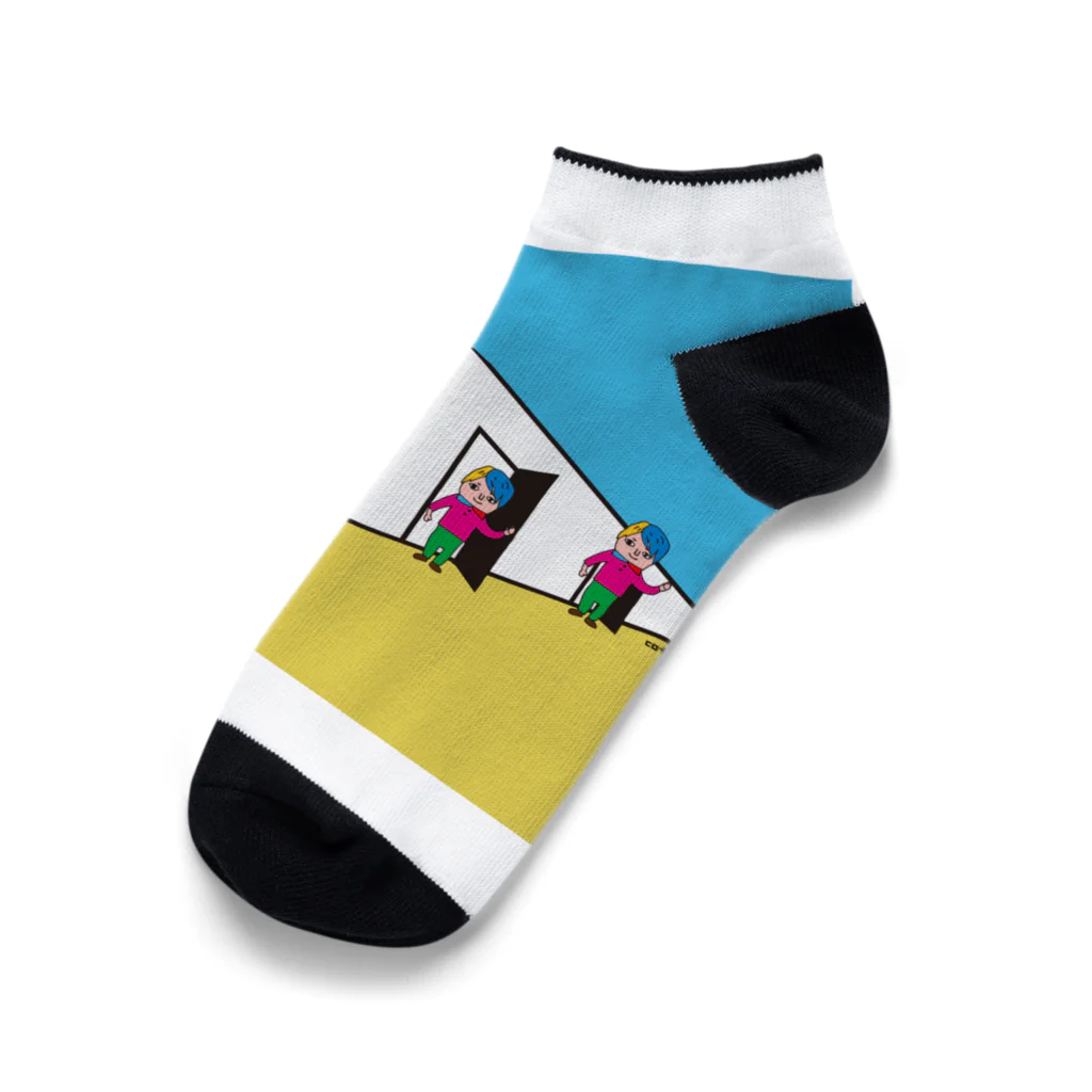 kumaの大きくなるボク Ankle Socks