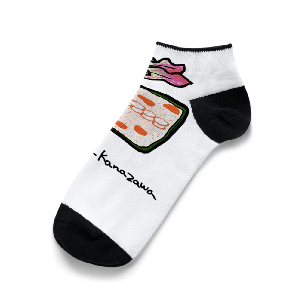 Couleur(クルール)の香箱蟹のテリーヌ Ankle Socks