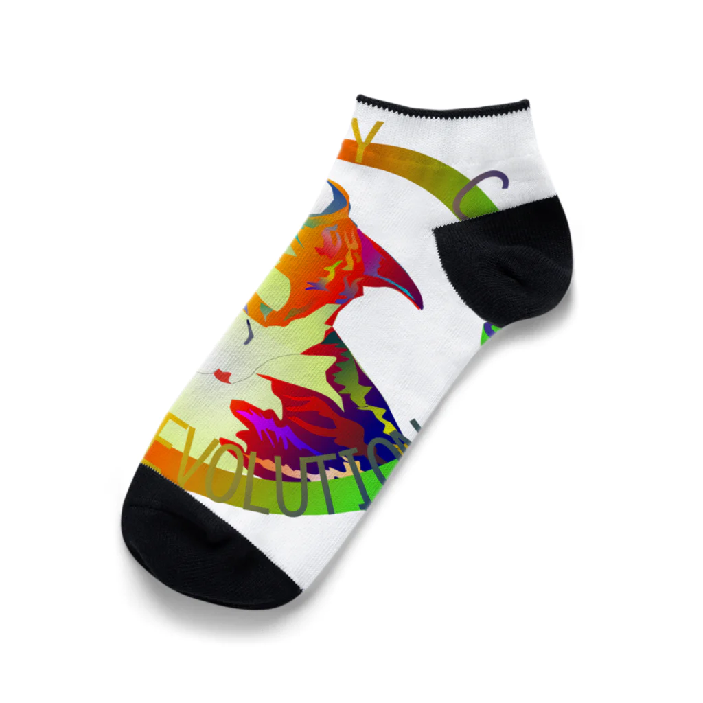 『NG （Niche・Gate）』ニッチゲート-- IN SUZURIのOrdinary Cats02h.t.(夏) Ankle Socks