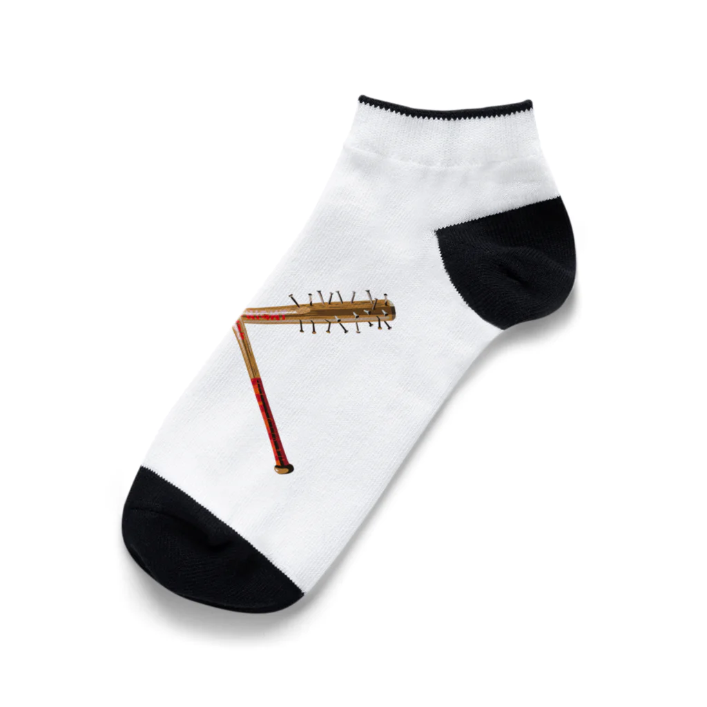 月が輝くこんな夜にの釘バット Ankle Socks