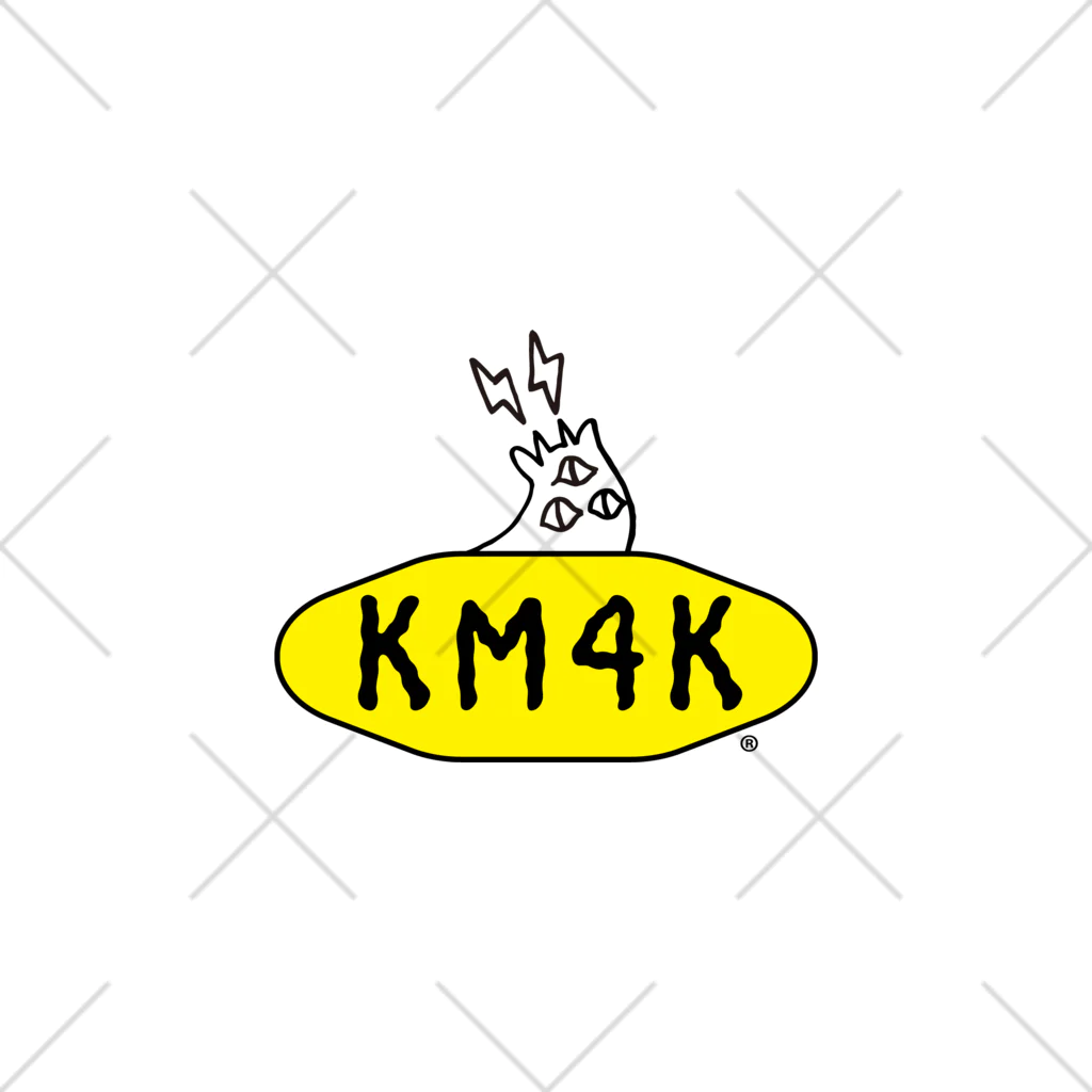 KM4K SUZURI 店のKM4Kちゃん くるぶしソックス