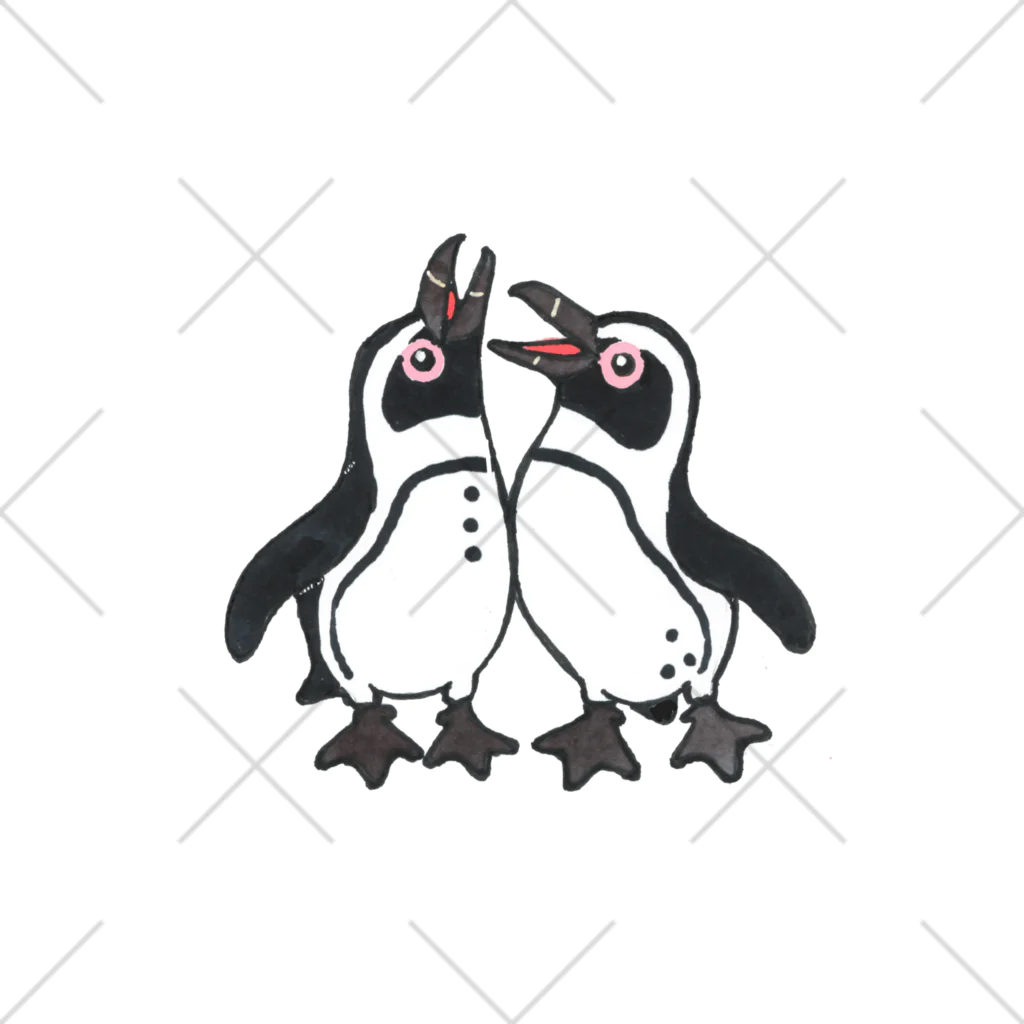 penguininkoの仲良く鳴き交わす🐧🐧 Ankle Socks