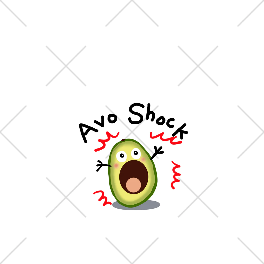 MZグラフィックスのAvo Shock! Ankle Socks