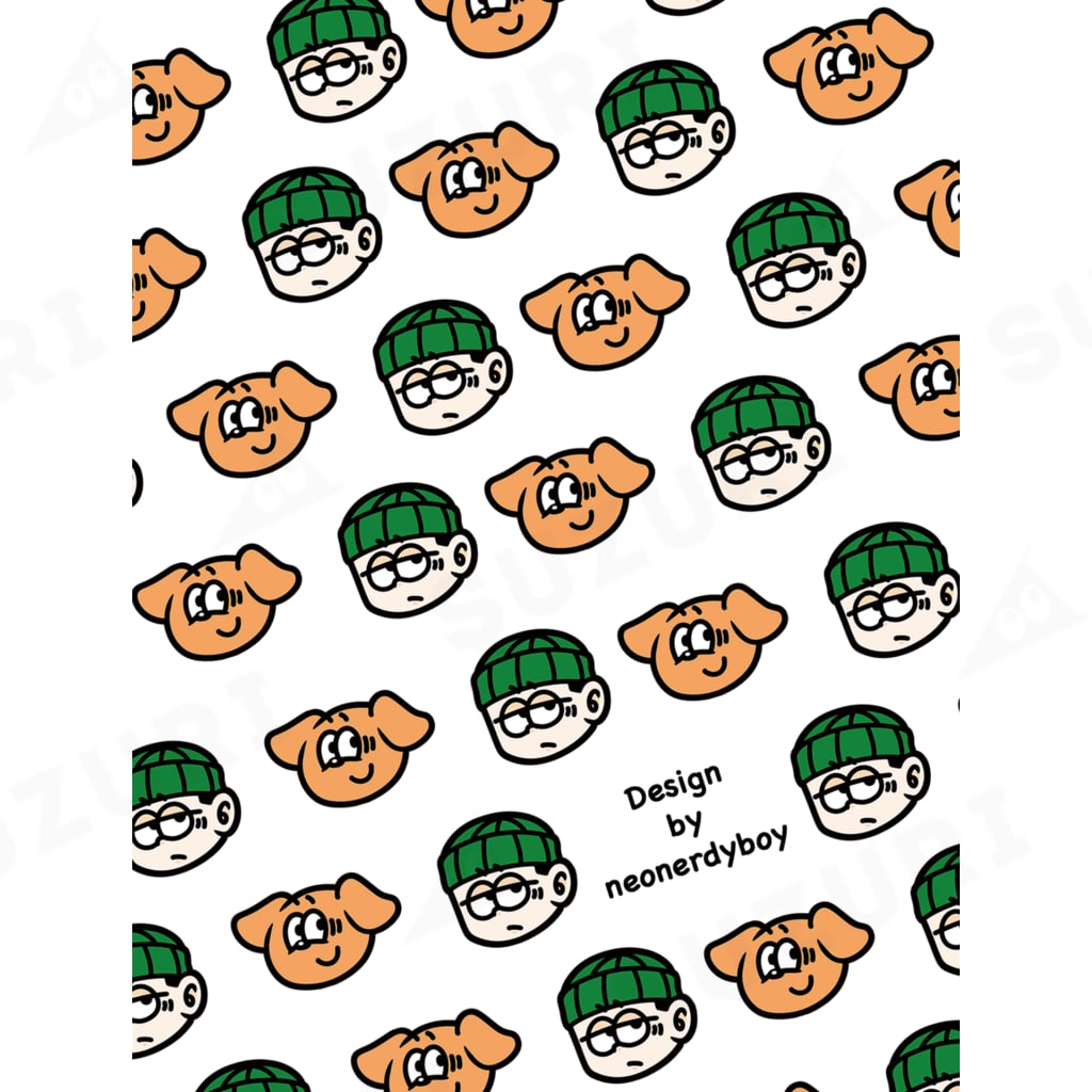 Design by neonerdyboyのOSCAR AND THE BOY SOCKS Ankle Socks