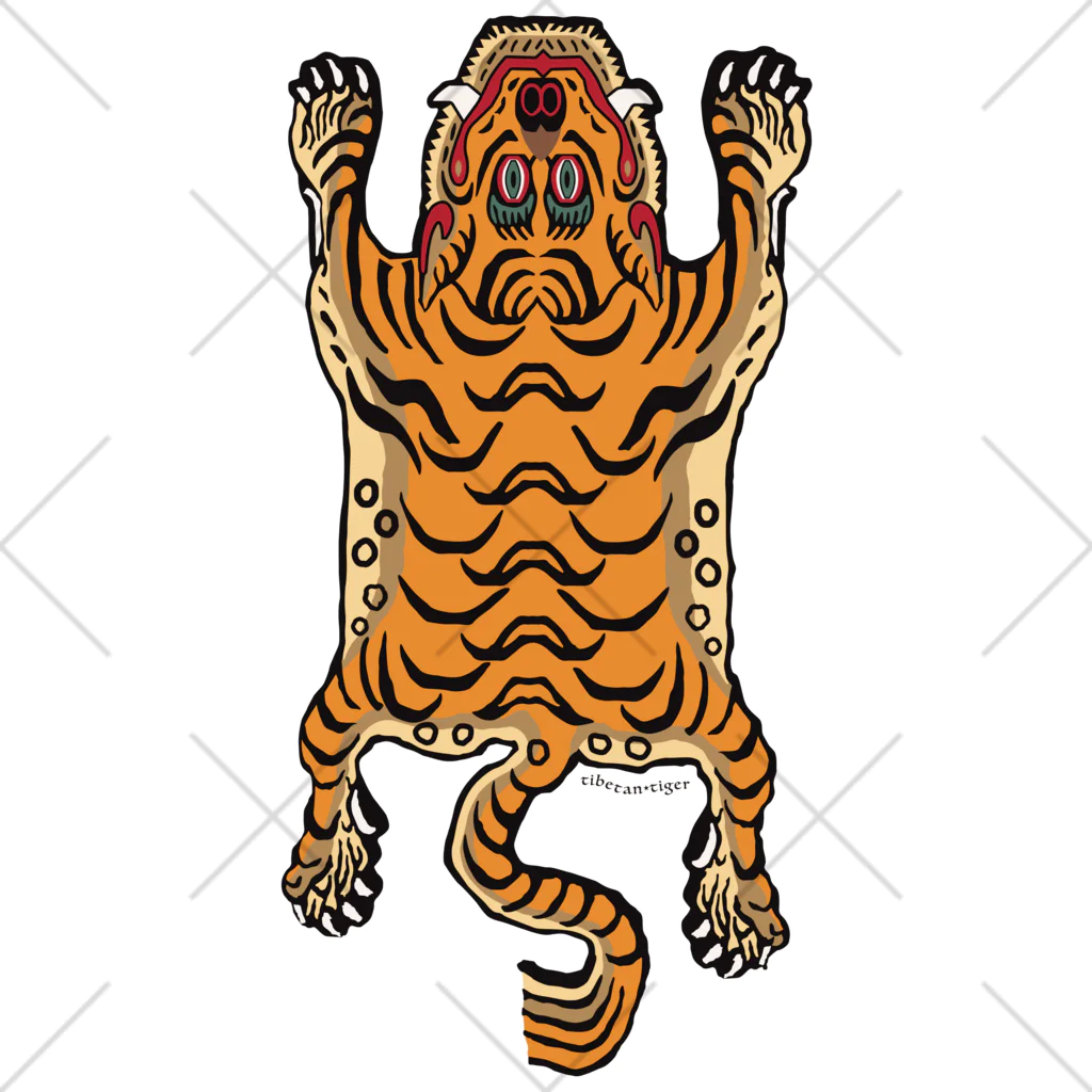 tibetan★tigerのtibetan★tiger くるぶしソックス