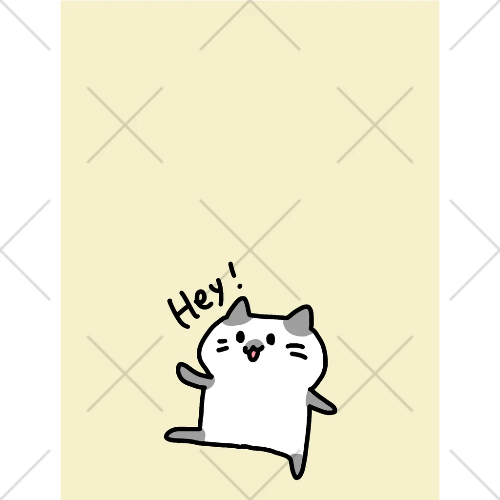 あすか一族の販売屋さんのhey!ねこ靴下 くるぶしソックス