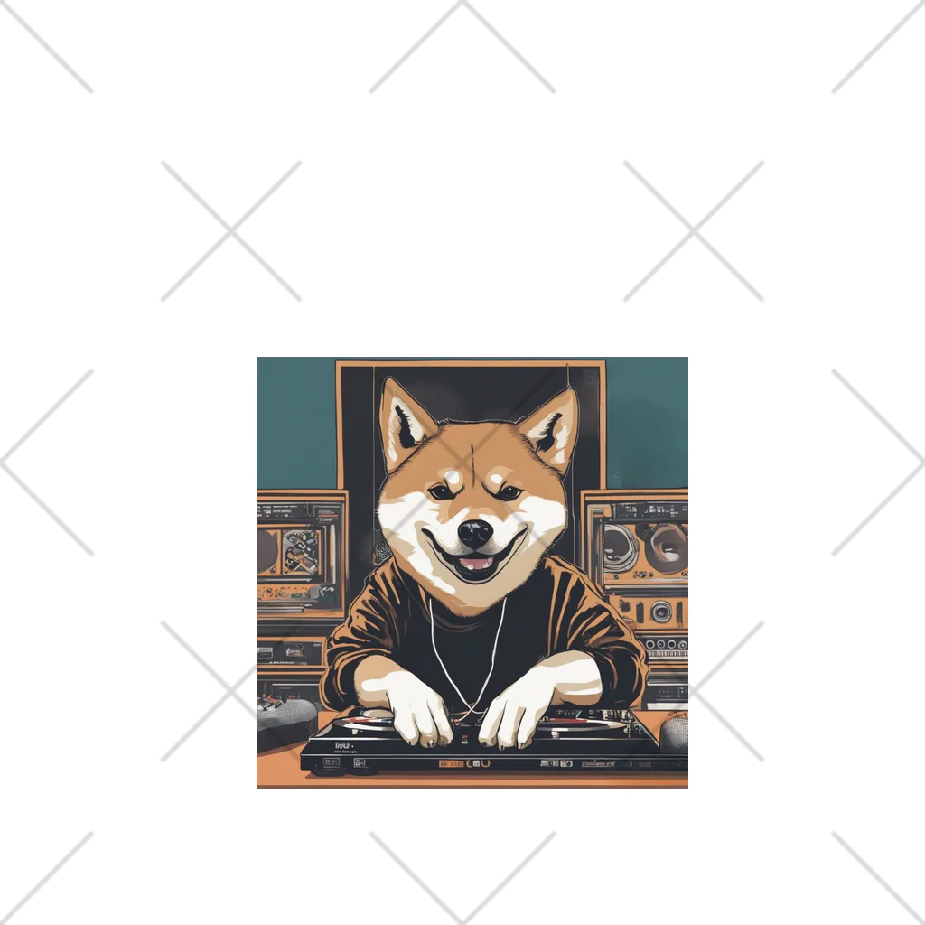 AISHOP のDJ Shiba Inu くるぶしソックス