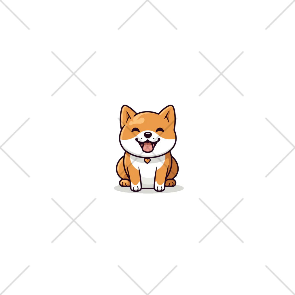 BunnyBloomのShiba Dog くるぶしソックス