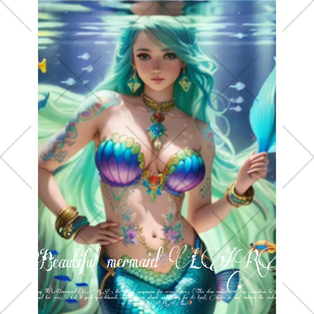 💖宇宙整体♪🌈♪こころからだチャンネル♪💖のbeautiful  mermaid  LARA くるぶしソックス