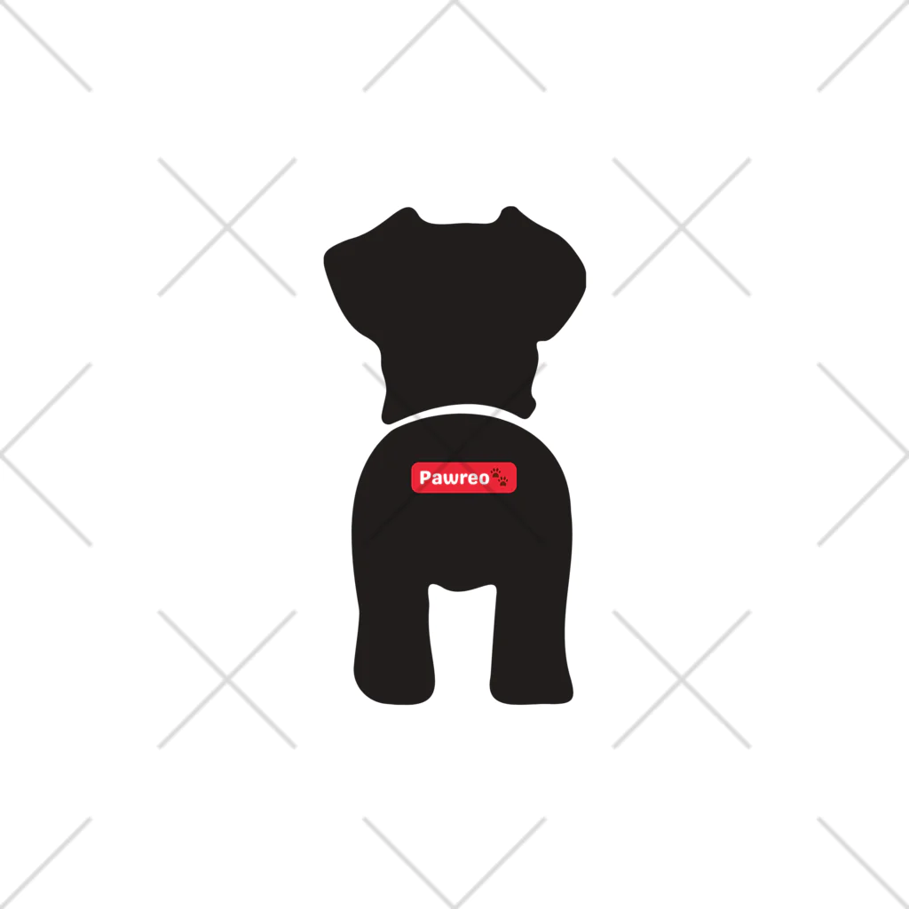 BarkingBeatsのPawreo🐾 ブラックコレクション くるぶしソックス