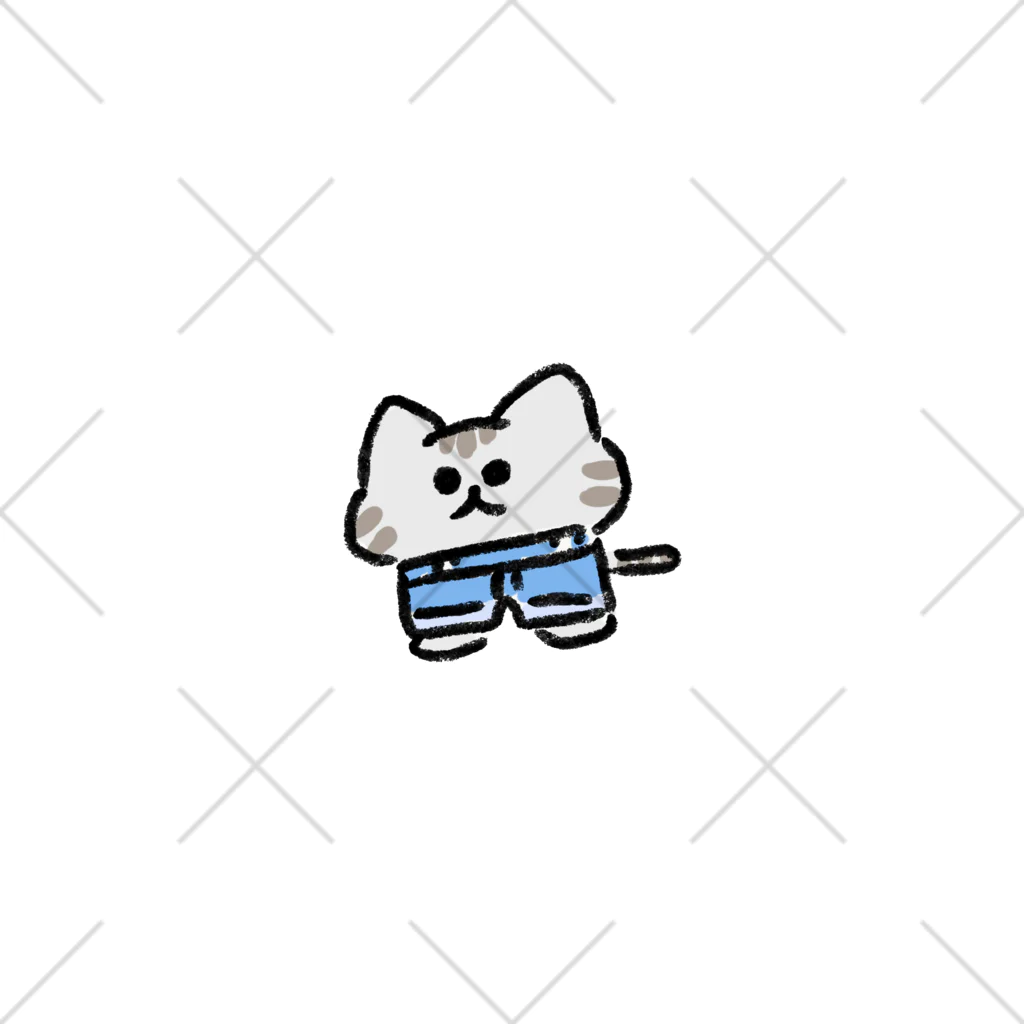 _zombieのジーパンねこ Ankle Socks