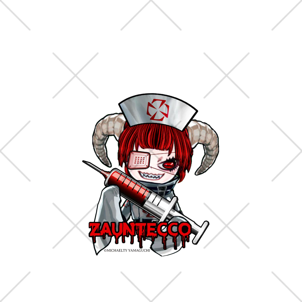 🩸ハロウィンホラー ⛓ゾウンテッ子🐏かわいいお化け屋敷VTuber🩸のハロウィン💉お注射しちゃうゾ🩸ゾウンテッ子 Ankle Socks