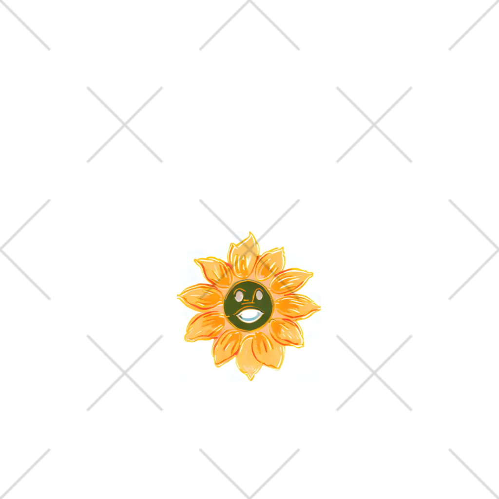 シンビジウムの笑顔の向日葵 くるぶしソックス