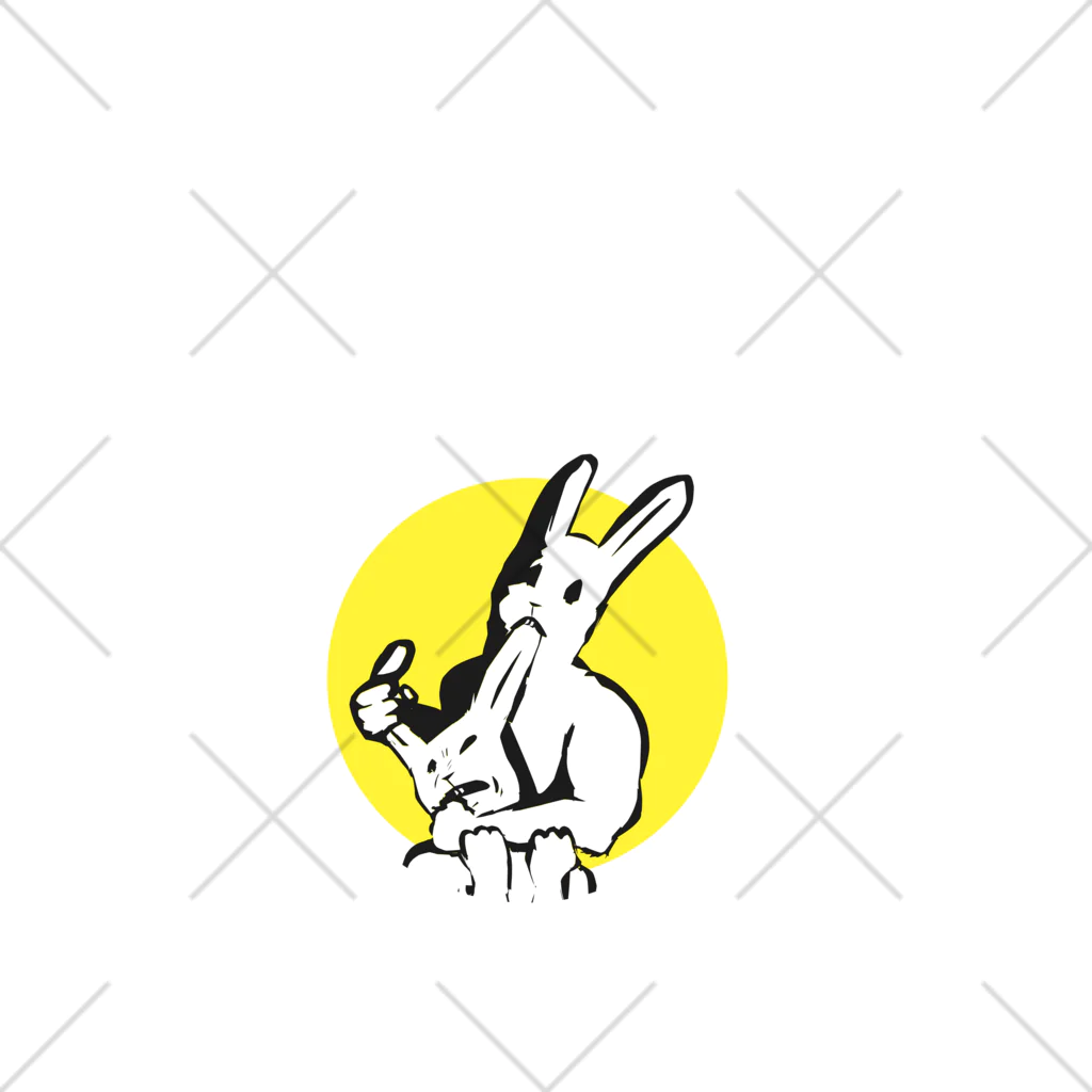 LONESOME TYPE ススの共喰い🐰（ウサギ） くるぶしソックス