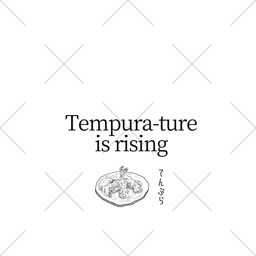 IMINfiniteのTempura-ture is rising てんぷら Ankle Socks