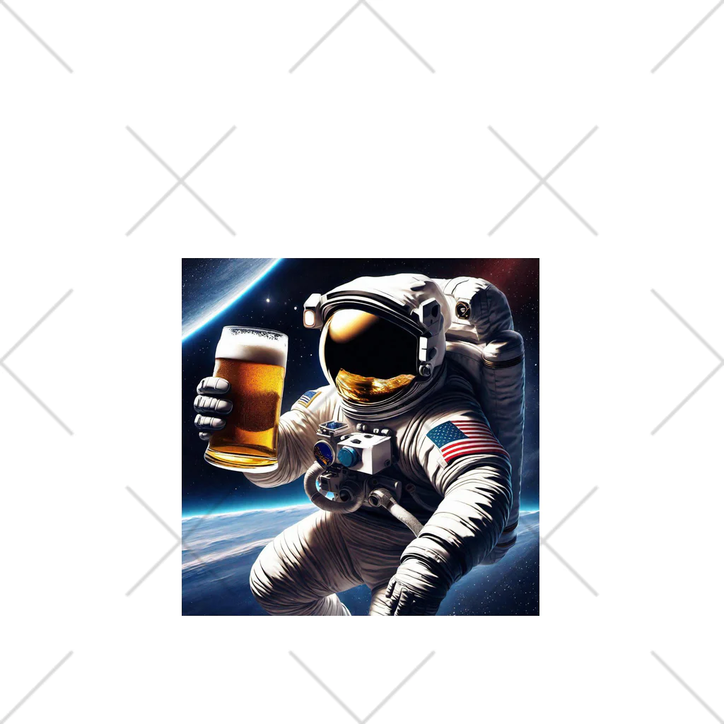 宇宙開発デザイン科の酒飲みアストロノーツ くるぶしソックス