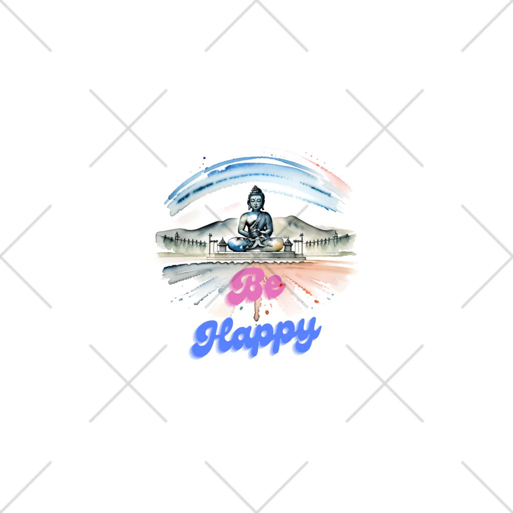 ようこそ　taitaitaro shop へのBe Happy あなたは幸せになる❗️グッズ くるぶしソックス