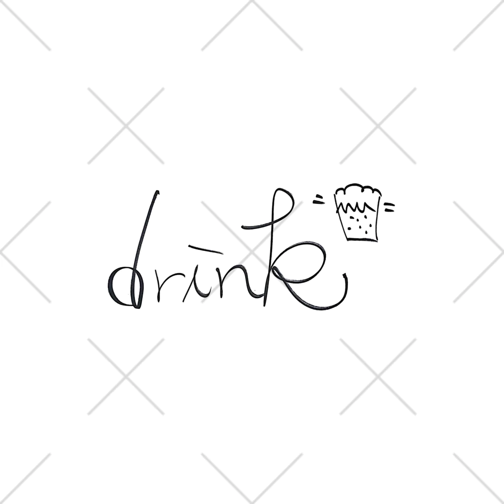 しょーもないデザイン屋のdrink くるぶしソックス