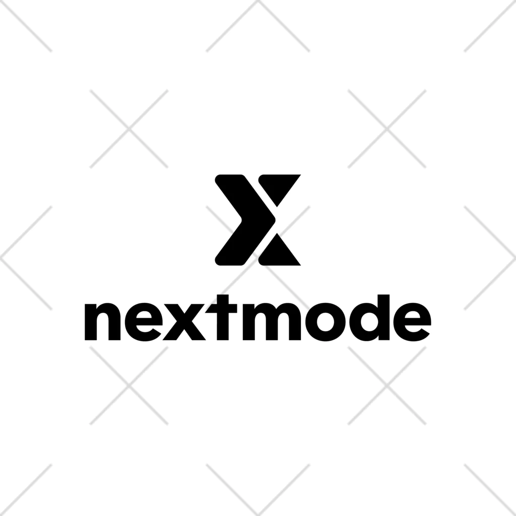 Nextmodeのネクストモード　ブラックロゴグッズ くるぶしソックス