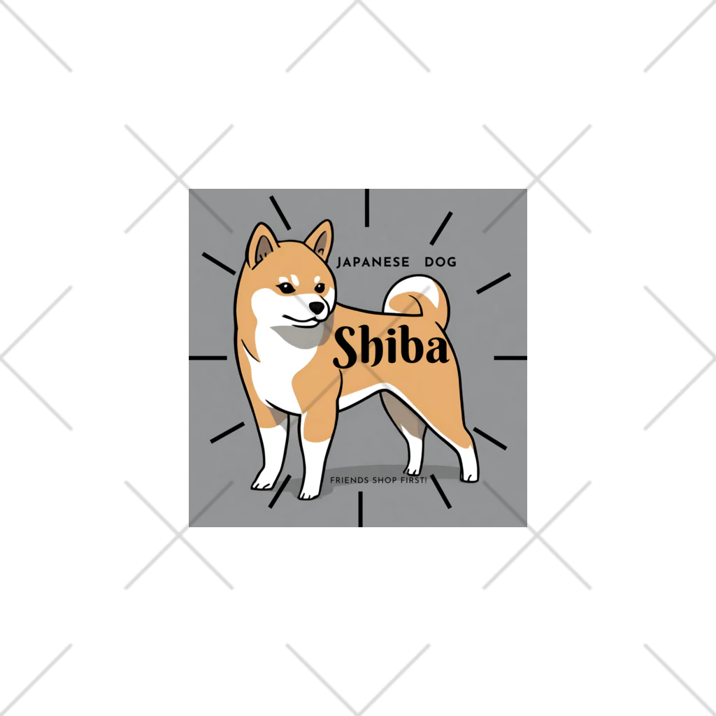 MarilyneのジャパニーズわんこShiba くるぶしソックス