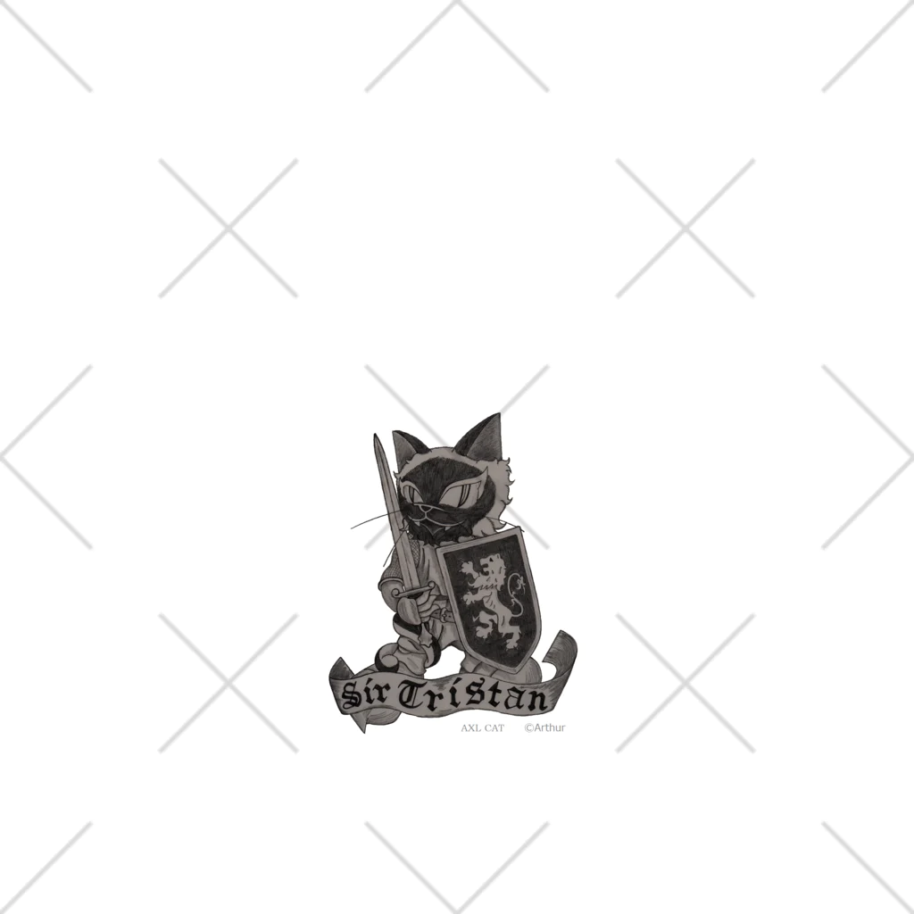 AXL CATのトリスタン (AXL CAT) Ankle Socks