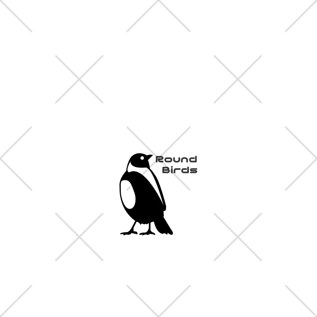 Round-BirdsのRound-Birds logo.ver くるぶしソックス