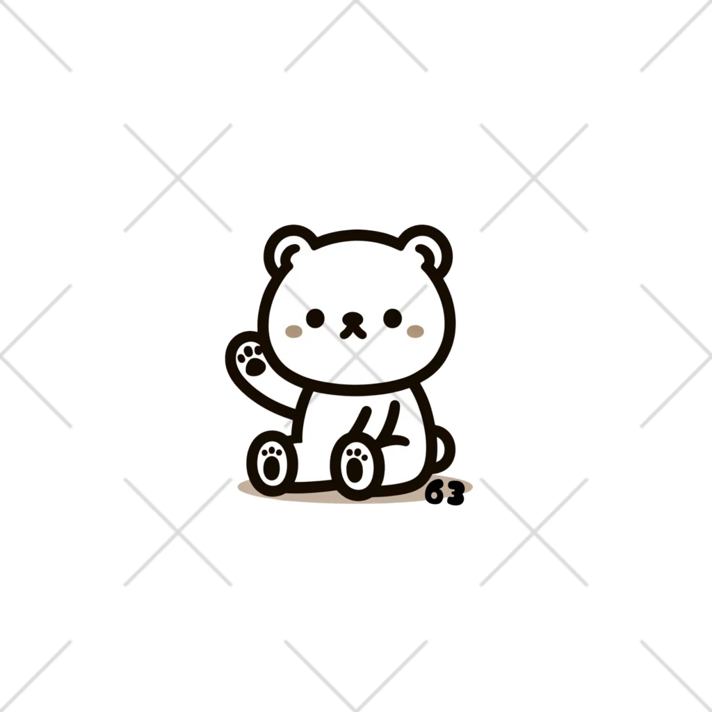 romiromi☆6363のROMIKUMA くるぶしソックス