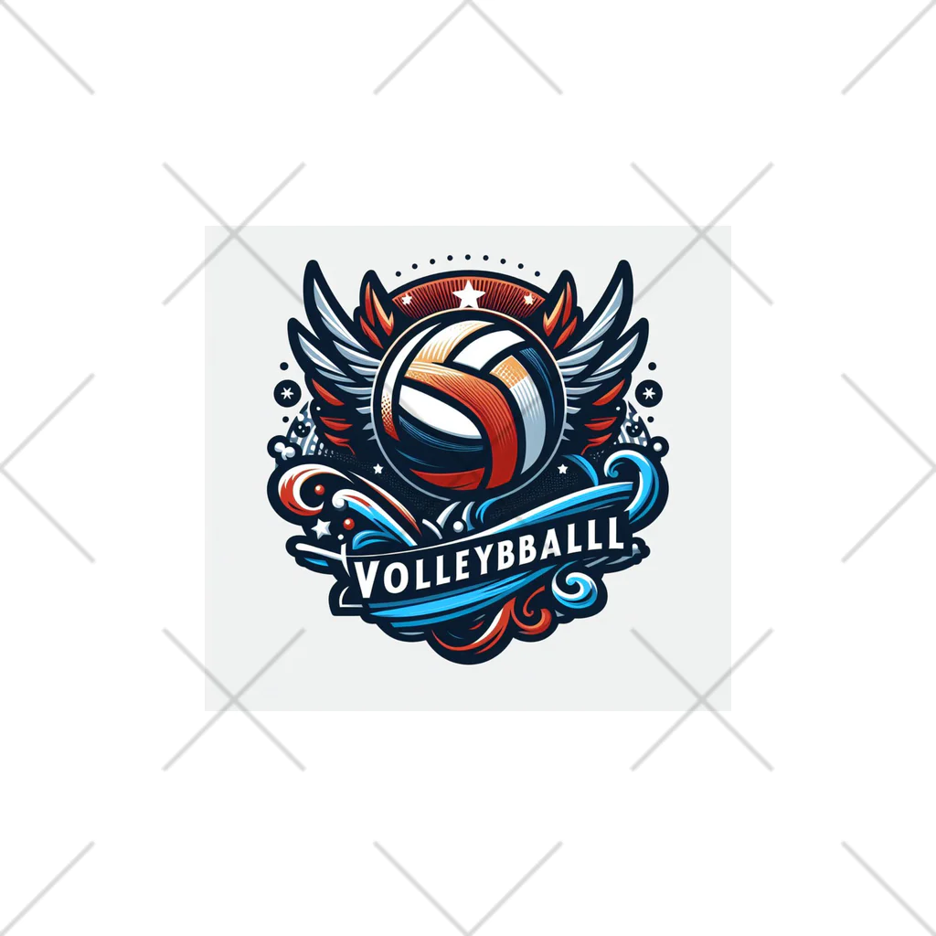 【volleyball online】のLINEスタンプ風 くるぶしソックス