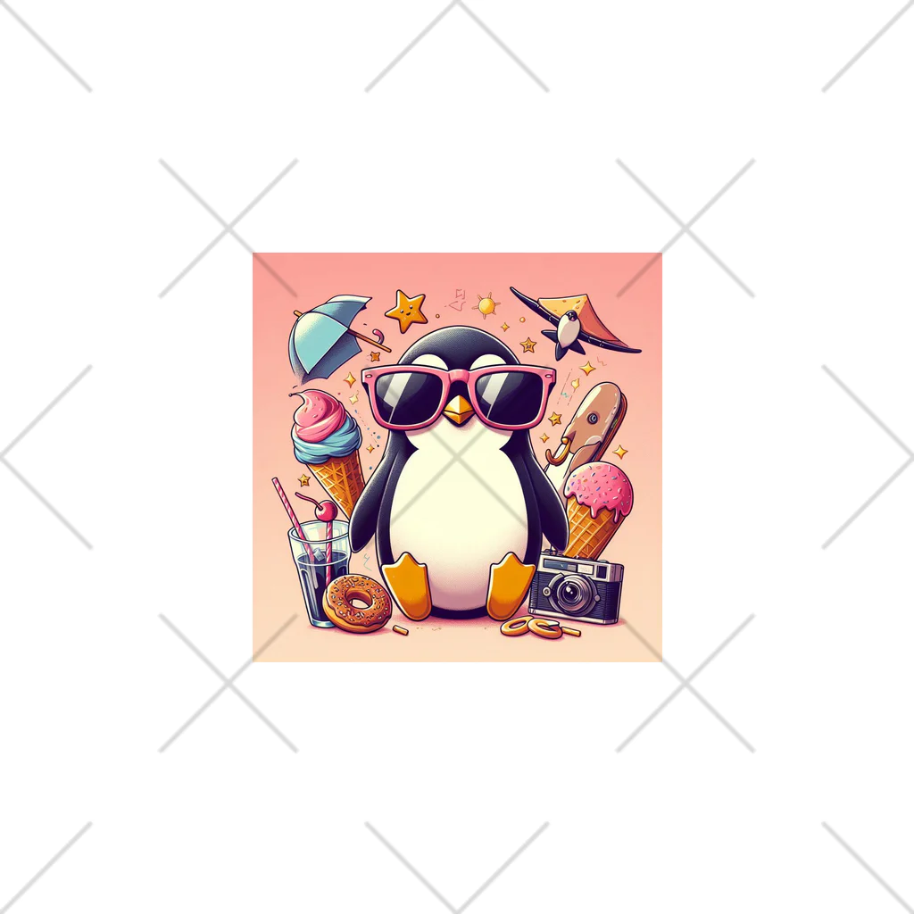 Design Harborのcool penguin くるぶしソックス