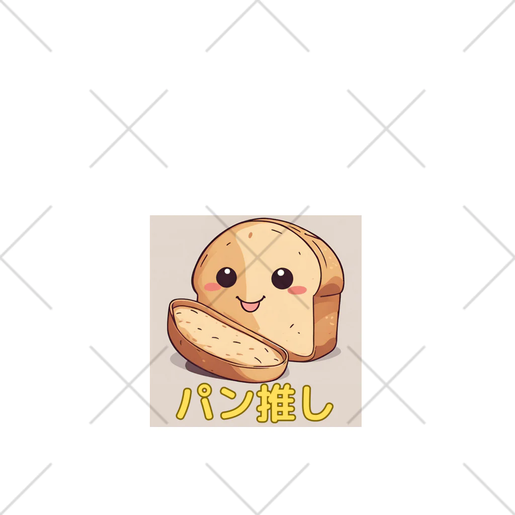 atsusamのパン推しくん くるぶしソックス