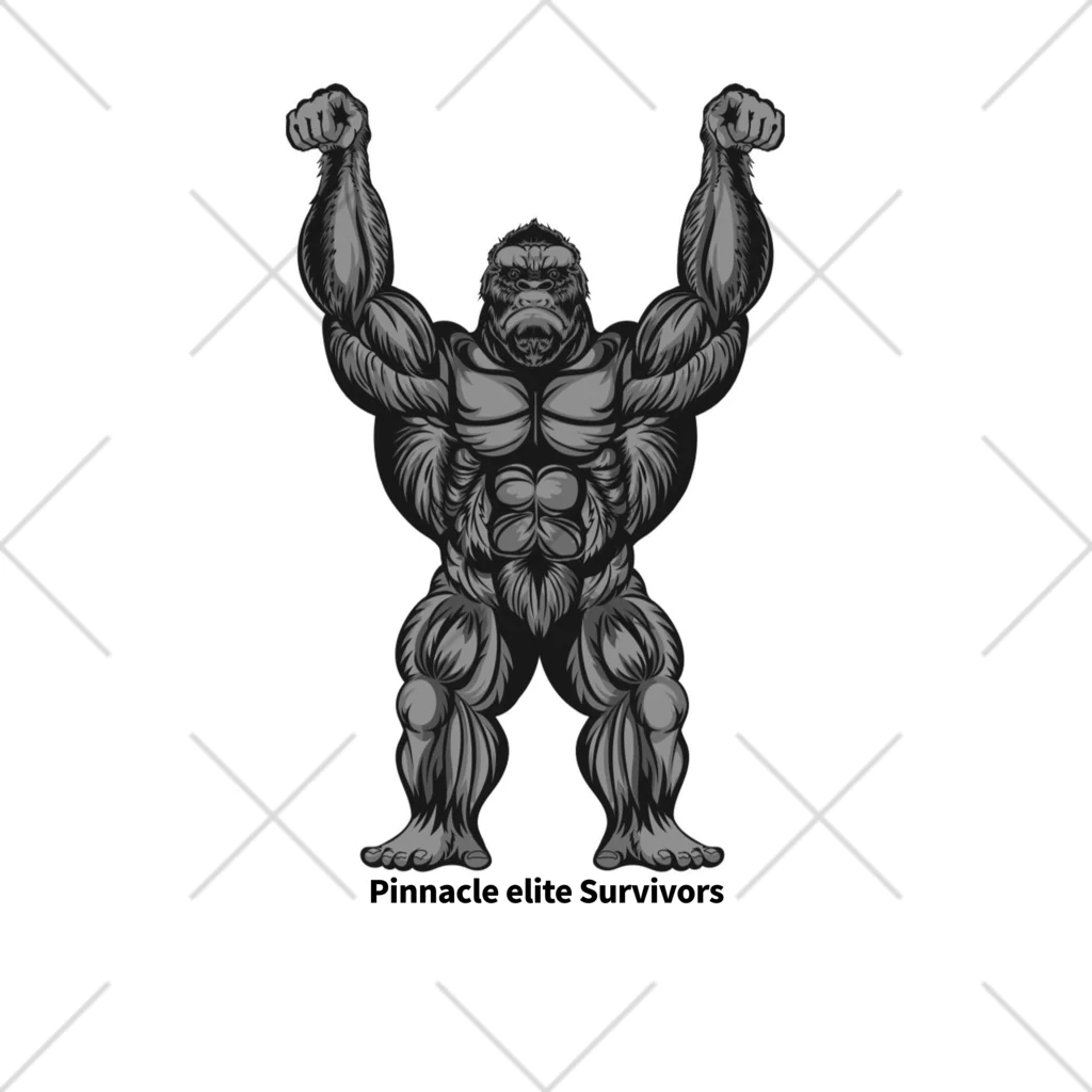 Pinnacle Elite SurvivorsのPinnacle gorilla くるぶしソックス