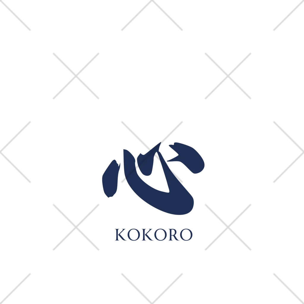 rcdesignの漢字「Kokoro」 くるぶしソックス