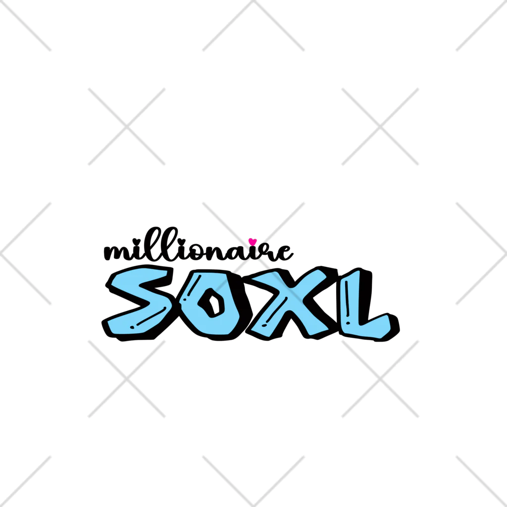 Bunny RingのSOXL　millionaire くるぶしソックス