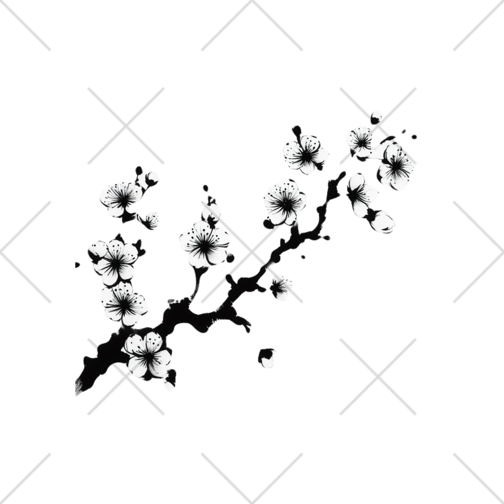 tenhou3の桜の木 くるぶしソックス