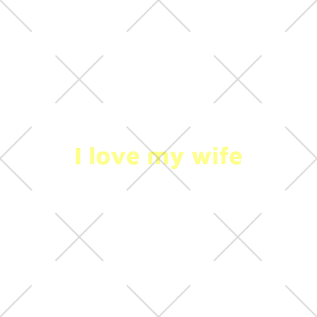 I love...のI love my wife logo くるぶしソックス