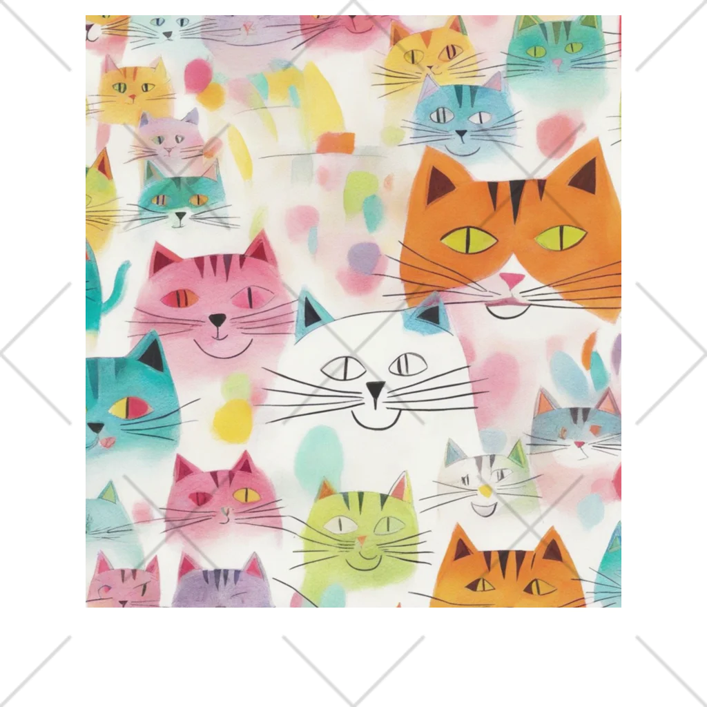 F2 Cat Design Shopのbeloved cats 002 くるぶしソックス