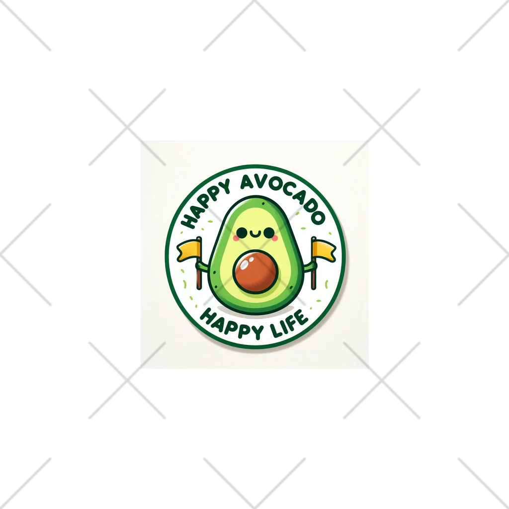 Happy-AvocadoのHappy Avocado 2 くるぶしソックス