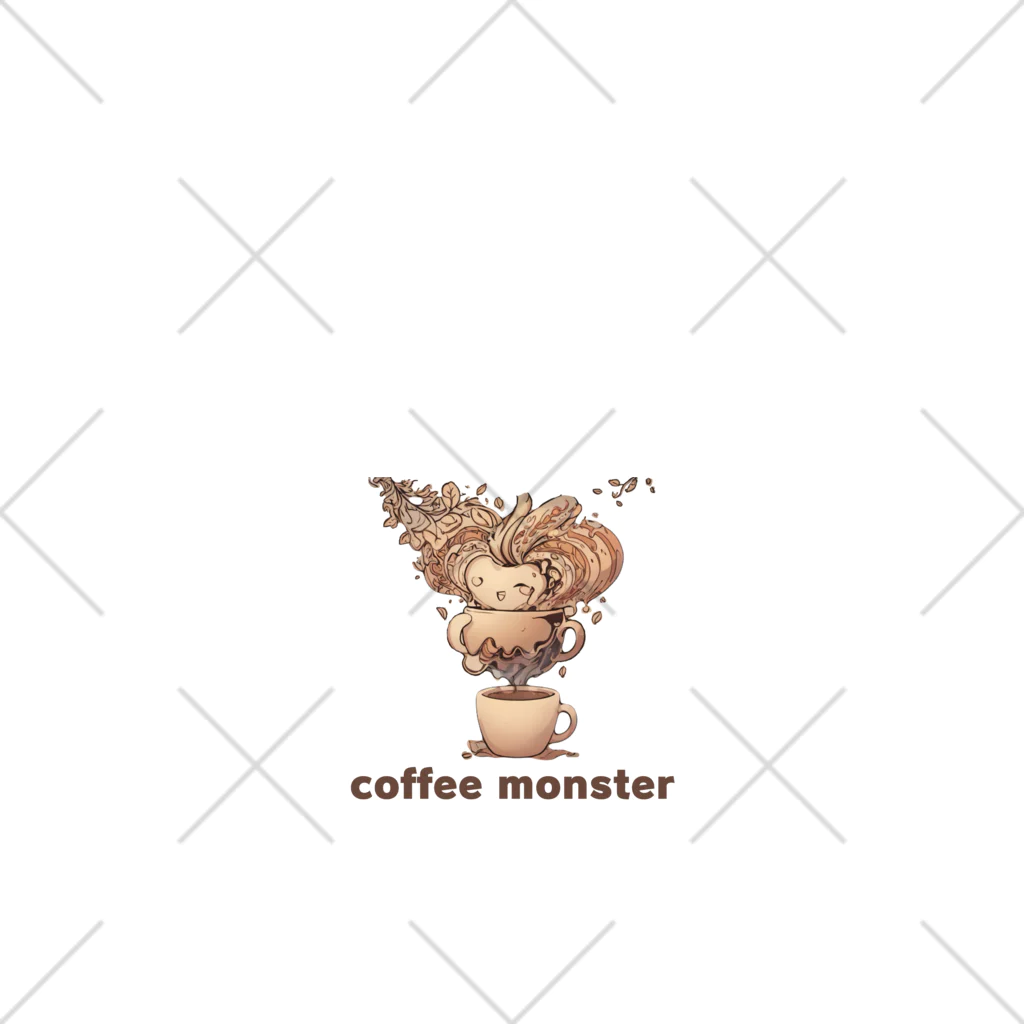 leisurely_lifeのcoffee monster Bourbon くるぶしソックス