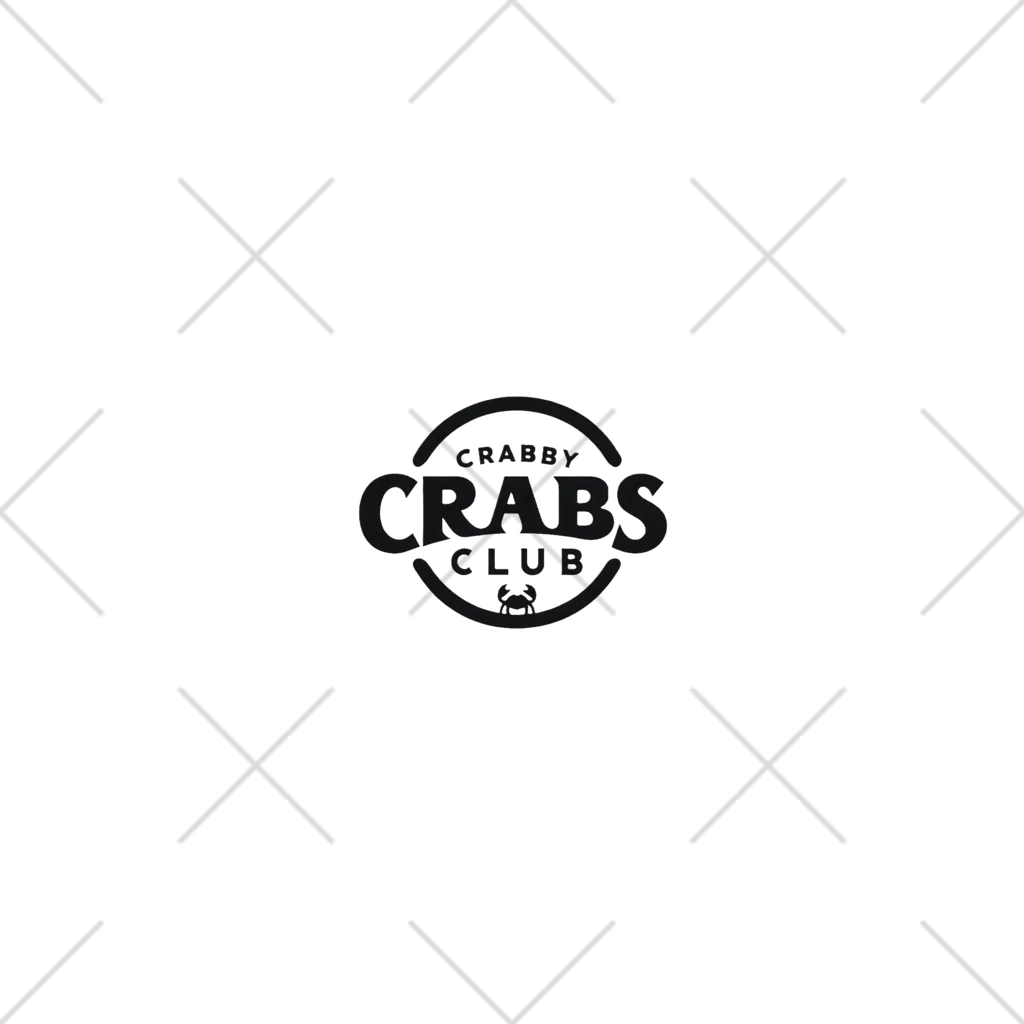 MatrixSphereのCRABBY CRABS CLUB シンプルロゴ Ankle Socks