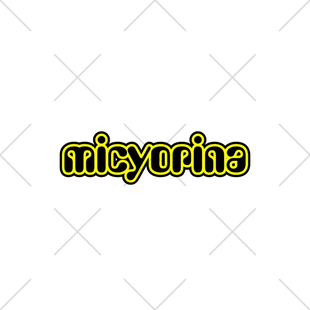 micyorina shopのmicyorina オリジナル logo くるぶしソックス