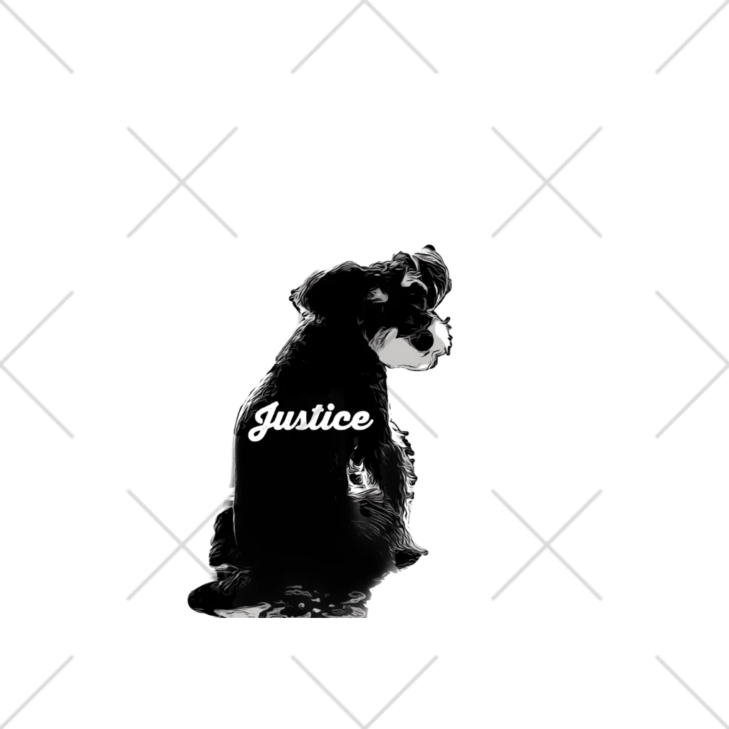 jastice1037の見返り犬ジャスティス くるぶしソックス